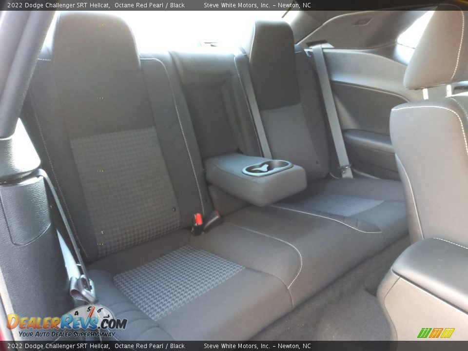 Rear Seat of 2022 Dodge Challenger SRT Hellcat Photo #16