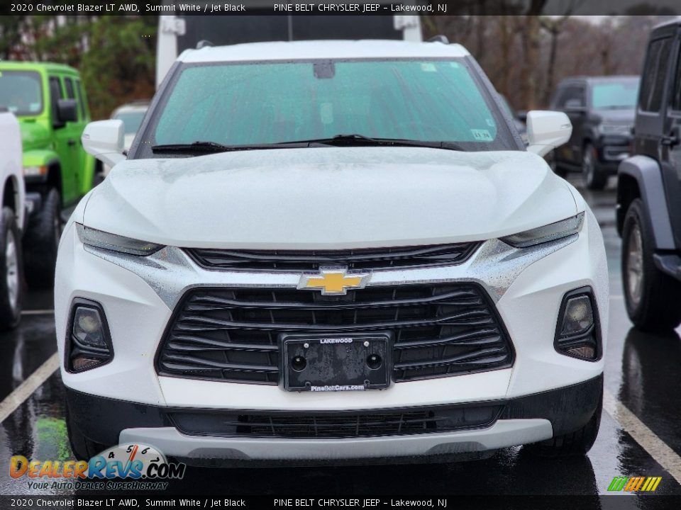 2020 Chevrolet Blazer LT AWD Summit White / Jet Black Photo #2