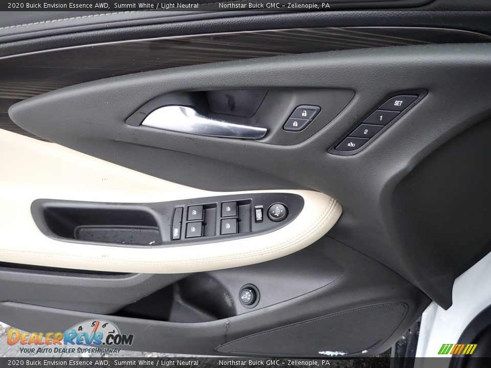 2020 Buick Envision Essence AWD Summit White / Light Neutral Photo #21