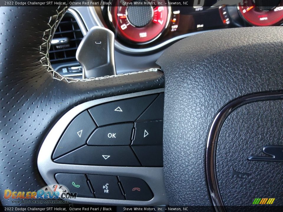 2022 Dodge Challenger SRT Hellcat Steering Wheel Photo #19