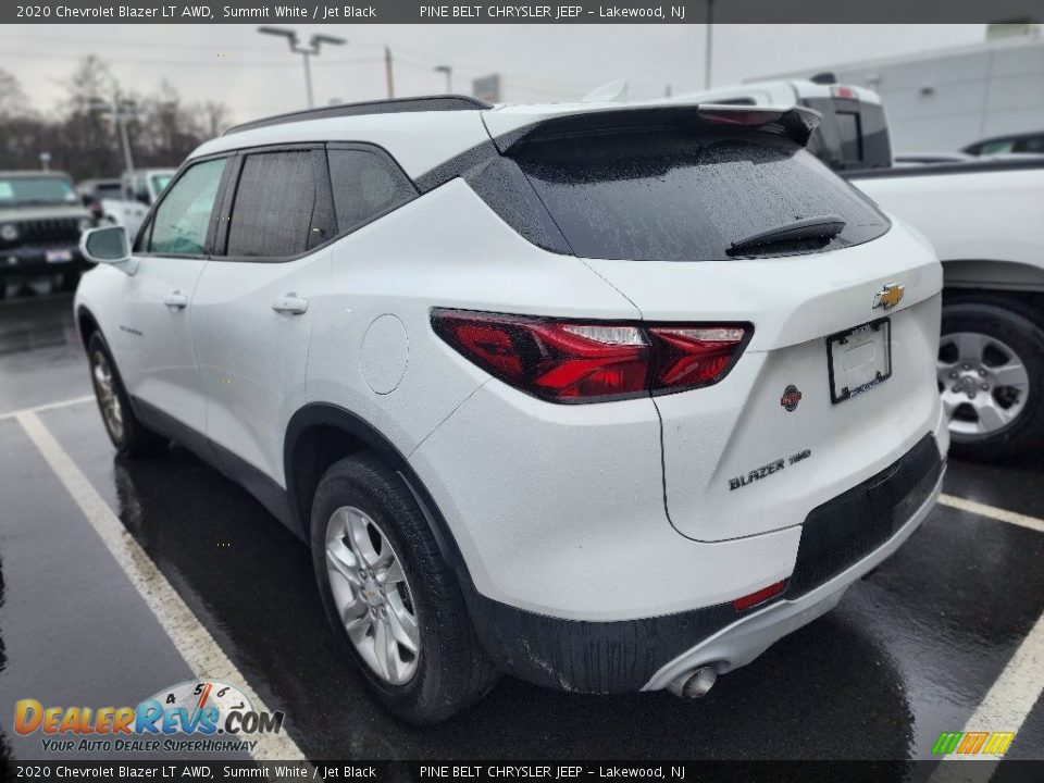 2020 Chevrolet Blazer LT AWD Summit White / Jet Black Photo #6