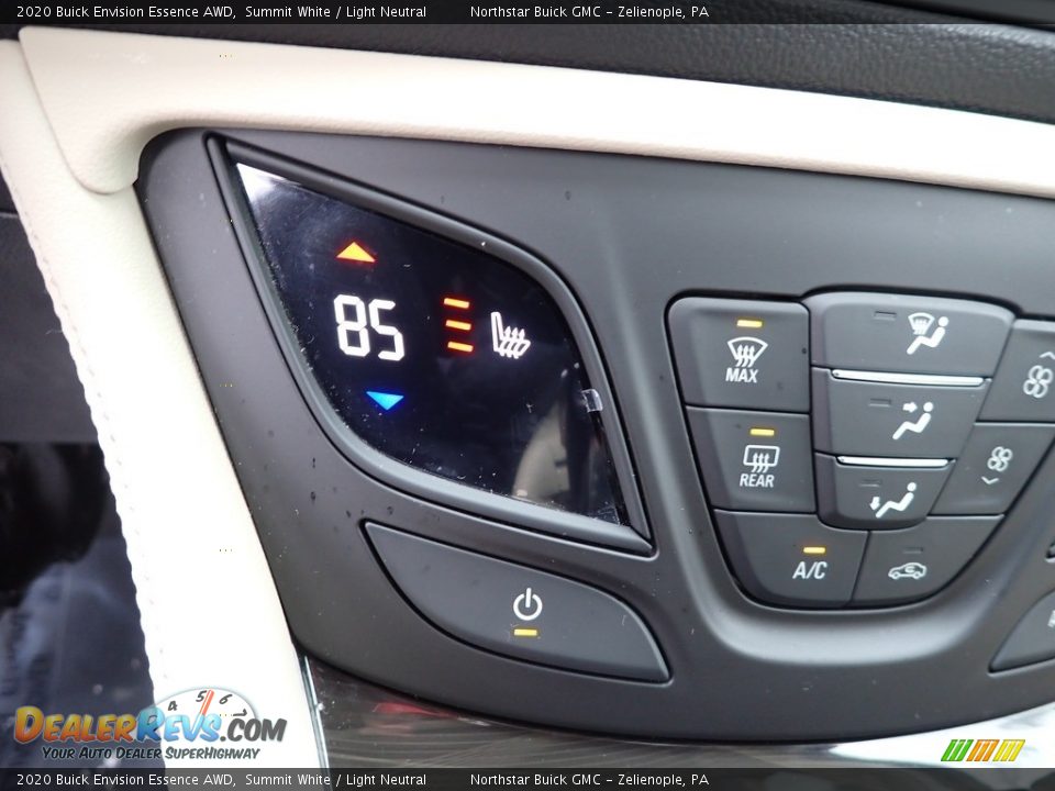 2020 Buick Envision Essence AWD Summit White / Light Neutral Photo #27