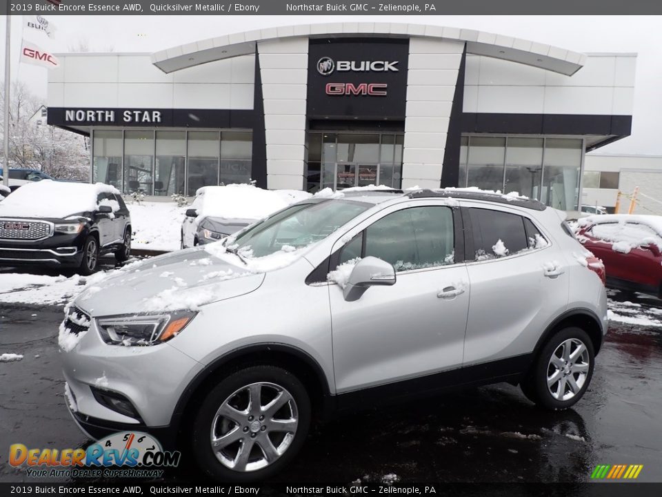 2019 Buick Encore Essence AWD Quicksilver Metallic / Ebony Photo #1