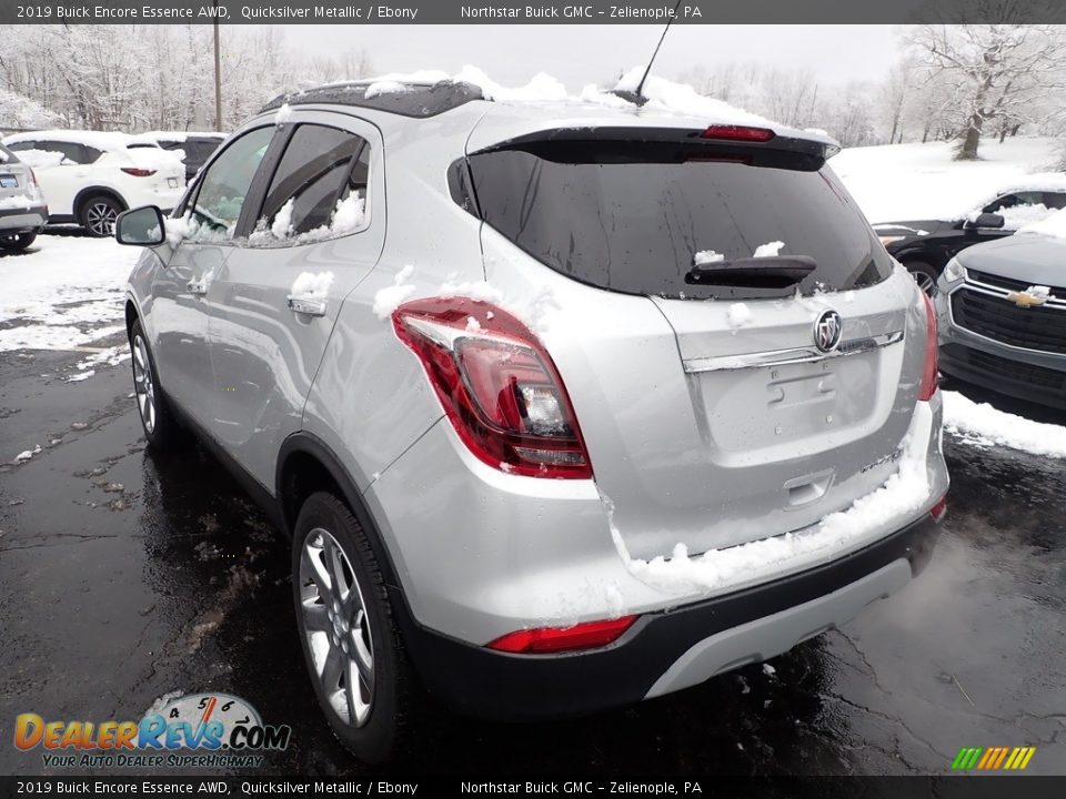 2019 Buick Encore Essence AWD Quicksilver Metallic / Ebony Photo #4