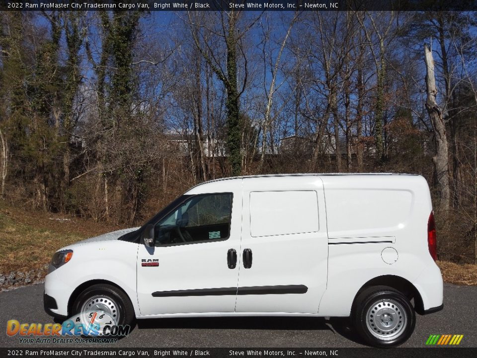 2022 Ram ProMaster City Tradesman Cargo Van Bright White / Black Photo #1