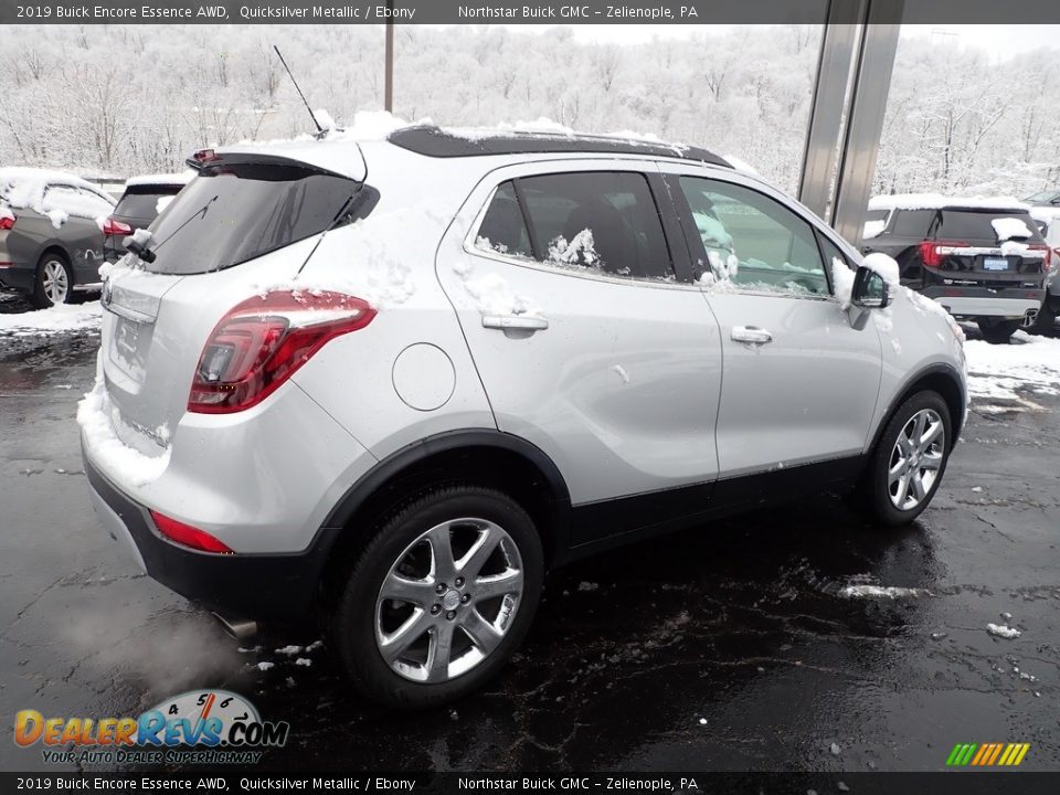 2019 Buick Encore Essence AWD Quicksilver Metallic / Ebony Photo #7