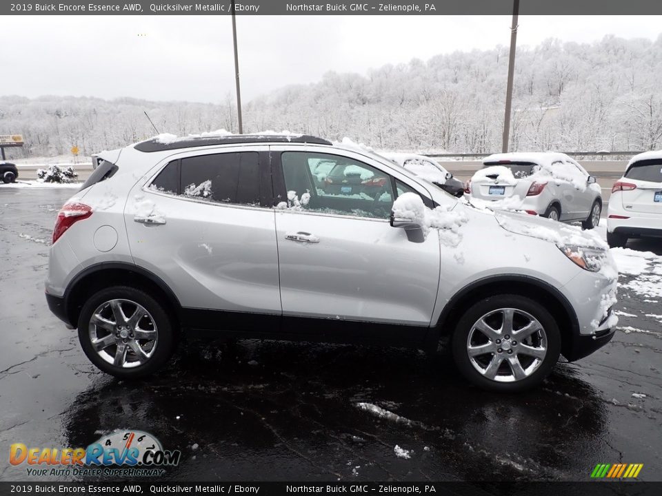 2019 Buick Encore Essence AWD Quicksilver Metallic / Ebony Photo #8