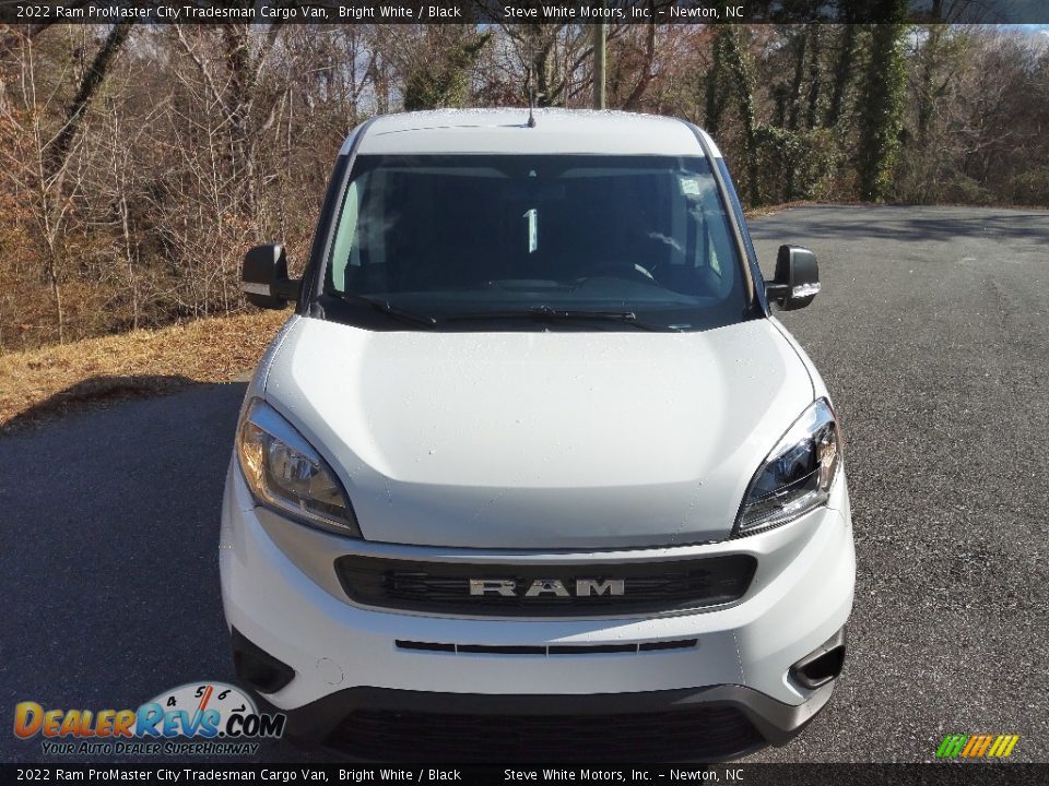 2022 Ram ProMaster City Tradesman Cargo Van Bright White / Black Photo #3