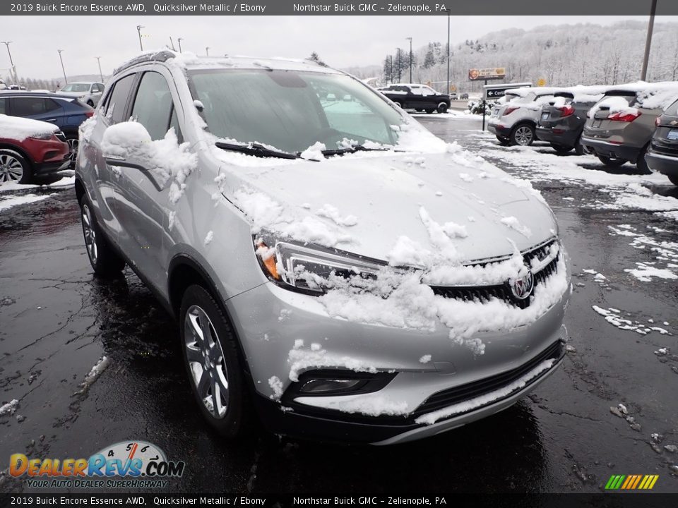 2019 Buick Encore Essence AWD Quicksilver Metallic / Ebony Photo #10