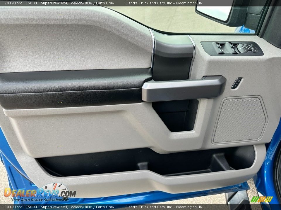 2019 Ford F150 XLT SuperCrew 4x4 Velocity Blue / Earth Gray Photo #4