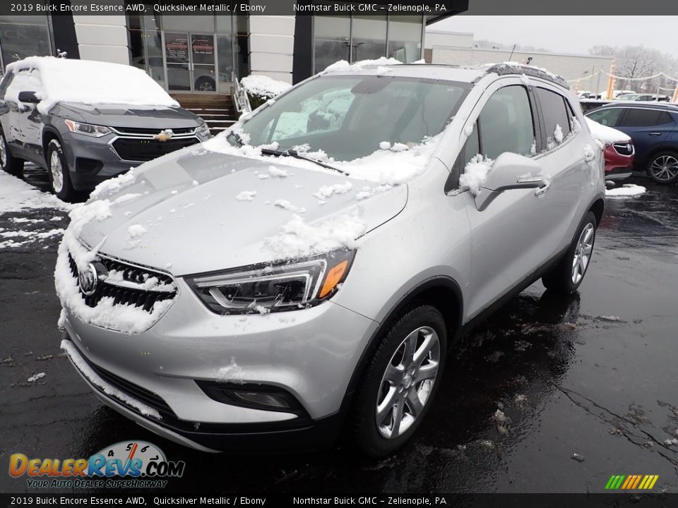 2019 Buick Encore Essence AWD Quicksilver Metallic / Ebony Photo #12