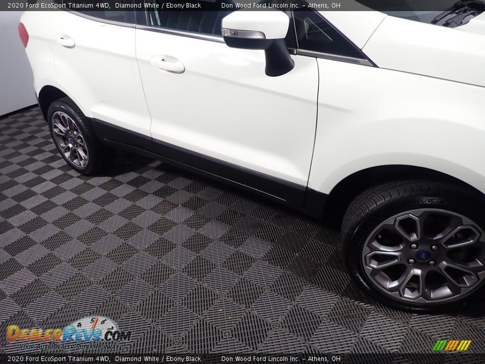2020 Ford EcoSport Titanium 4WD Diamond White / Ebony Black Photo #6