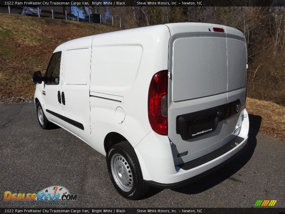 2022 Ram ProMaster City Tradesman Cargo Van Bright White / Black Photo #8