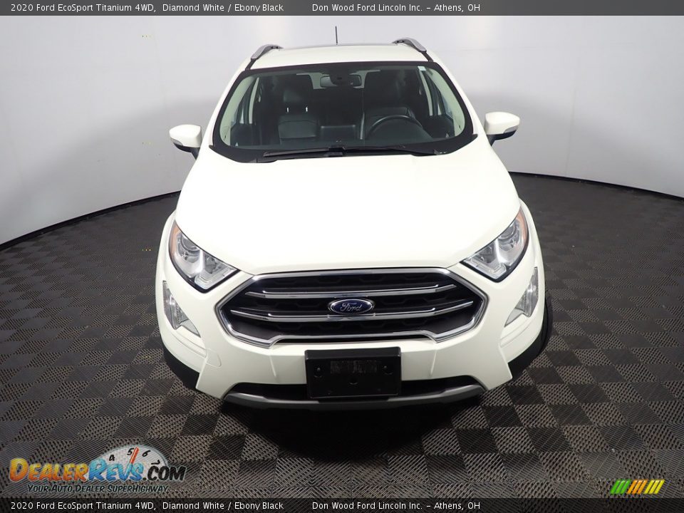 2020 Ford EcoSport Titanium 4WD Diamond White / Ebony Black Photo #7