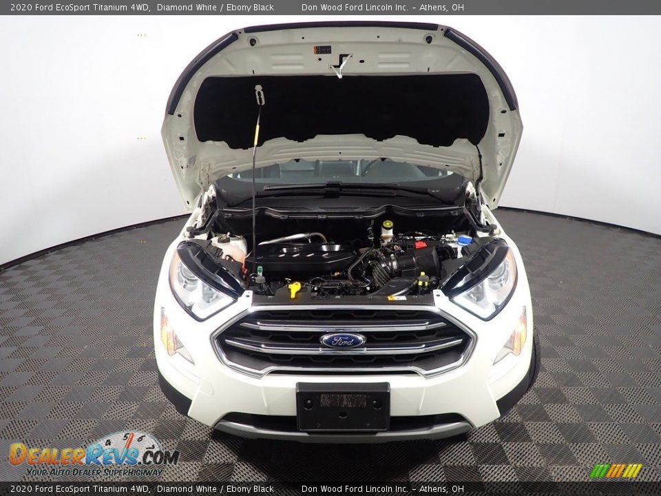 2020 Ford EcoSport Titanium 4WD Diamond White / Ebony Black Photo #8