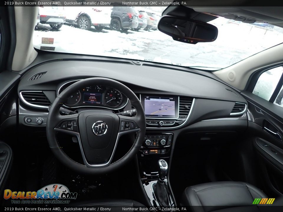 2019 Buick Encore Essence AWD Quicksilver Metallic / Ebony Photo #18