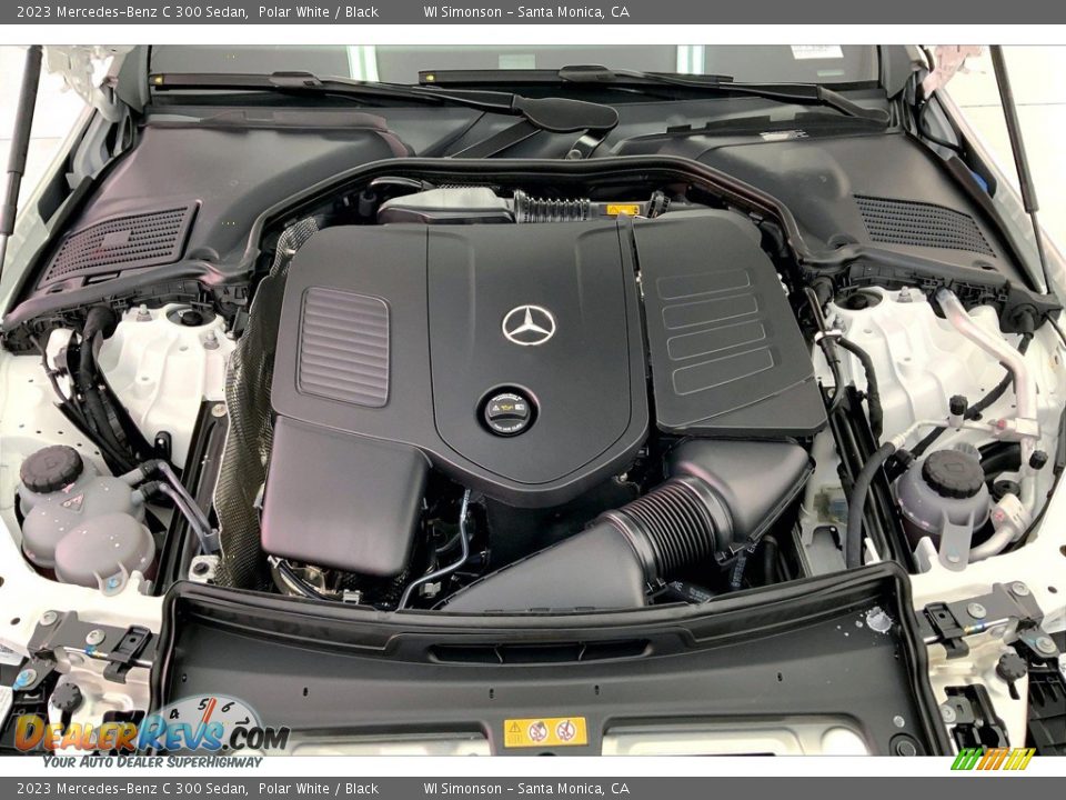 2023 Mercedes-Benz C 300 Sedan 2.0 Liter Turbocharged DOHC 16-Valve VVT 4 Cylinder Engine Photo #9