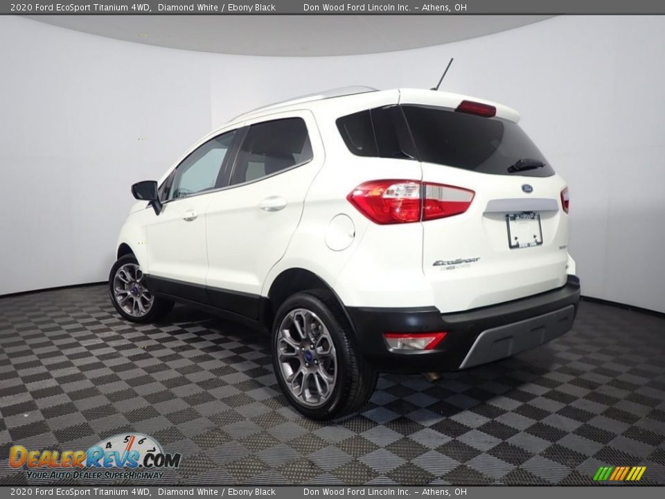 2020 Ford EcoSport Titanium 4WD Diamond White / Ebony Black Photo #13