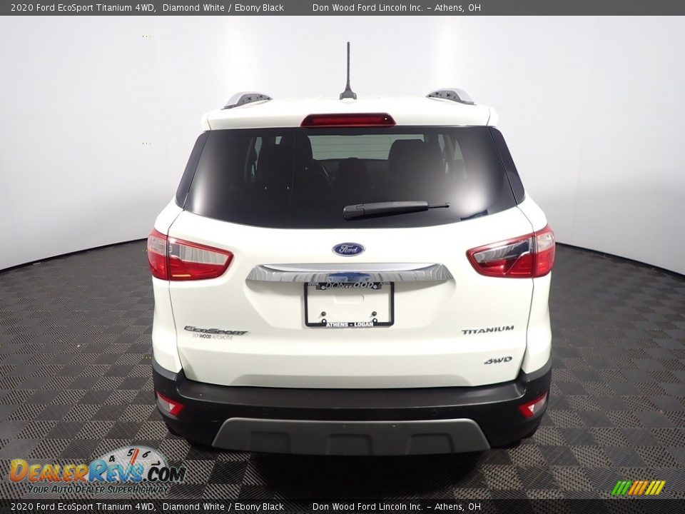 2020 Ford EcoSport Titanium 4WD Diamond White / Ebony Black Photo #15