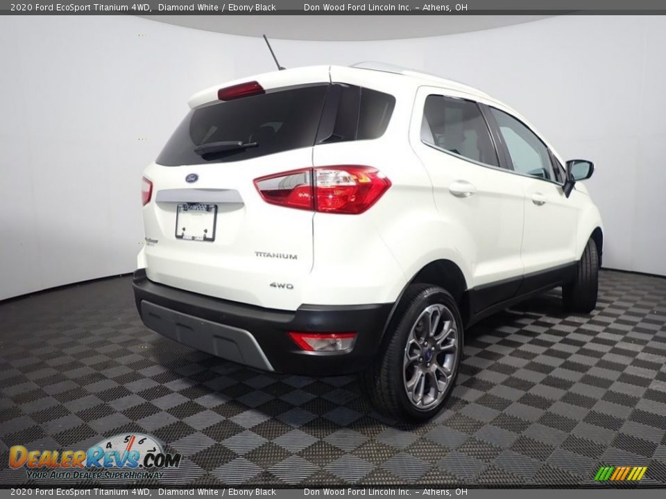 2020 Ford EcoSport Titanium 4WD Diamond White / Ebony Black Photo #18