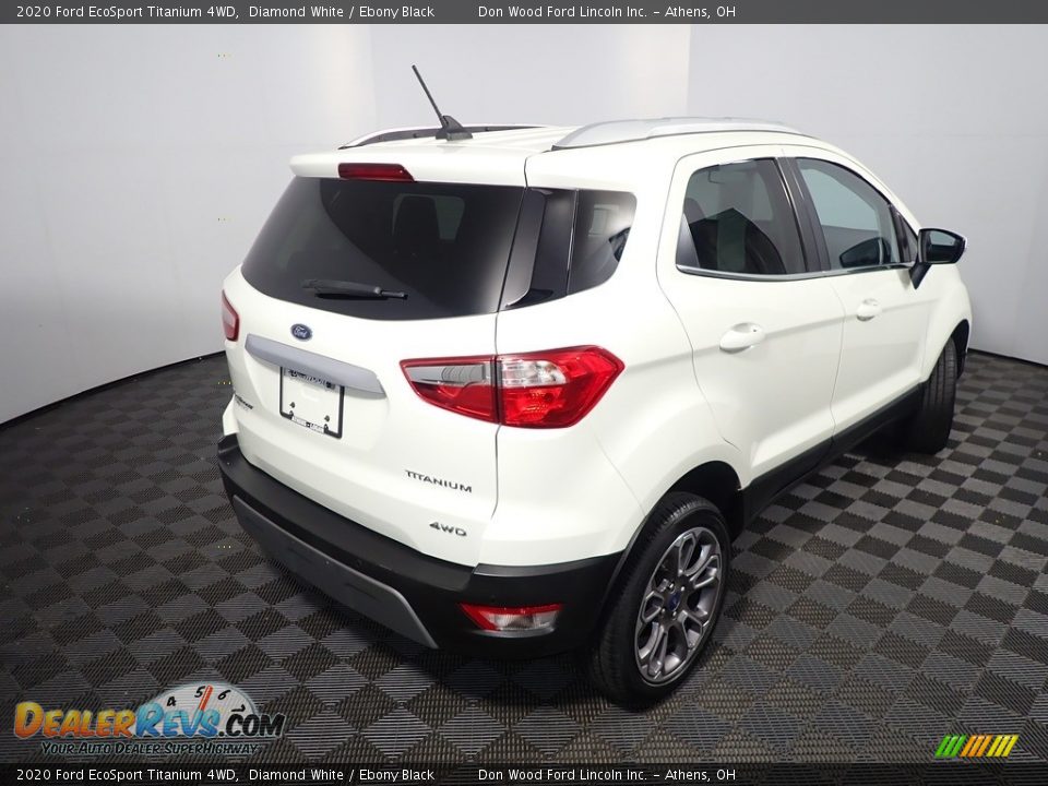 2020 Ford EcoSport Titanium 4WD Diamond White / Ebony Black Photo #19