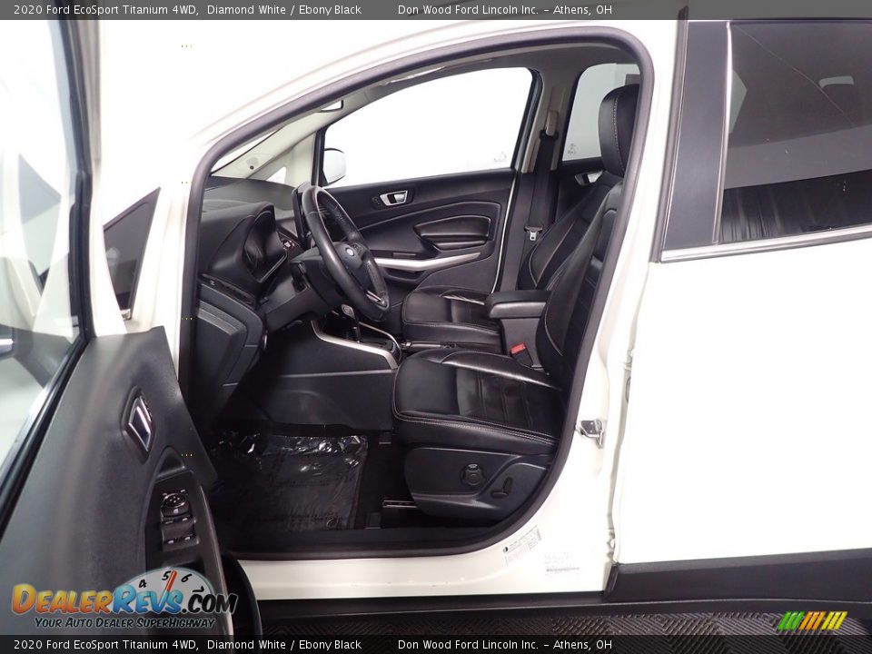 2020 Ford EcoSport Titanium 4WD Diamond White / Ebony Black Photo #22