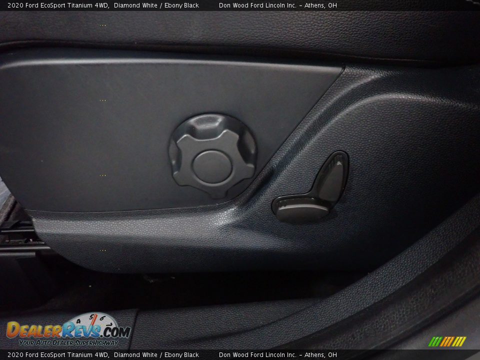 2020 Ford EcoSport Titanium 4WD Diamond White / Ebony Black Photo #23
