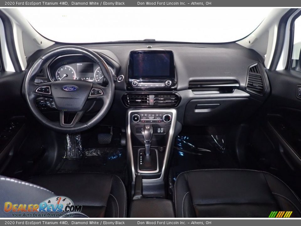 2020 Ford EcoSport Titanium 4WD Diamond White / Ebony Black Photo #24