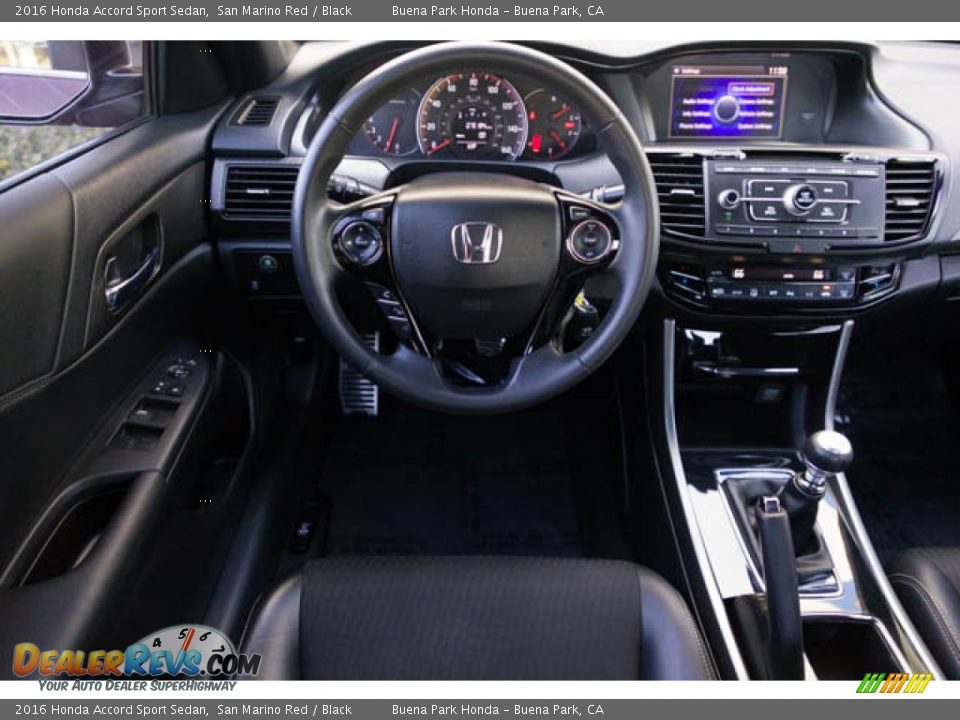 Dashboard of 2016 Honda Accord Sport Sedan Photo #5