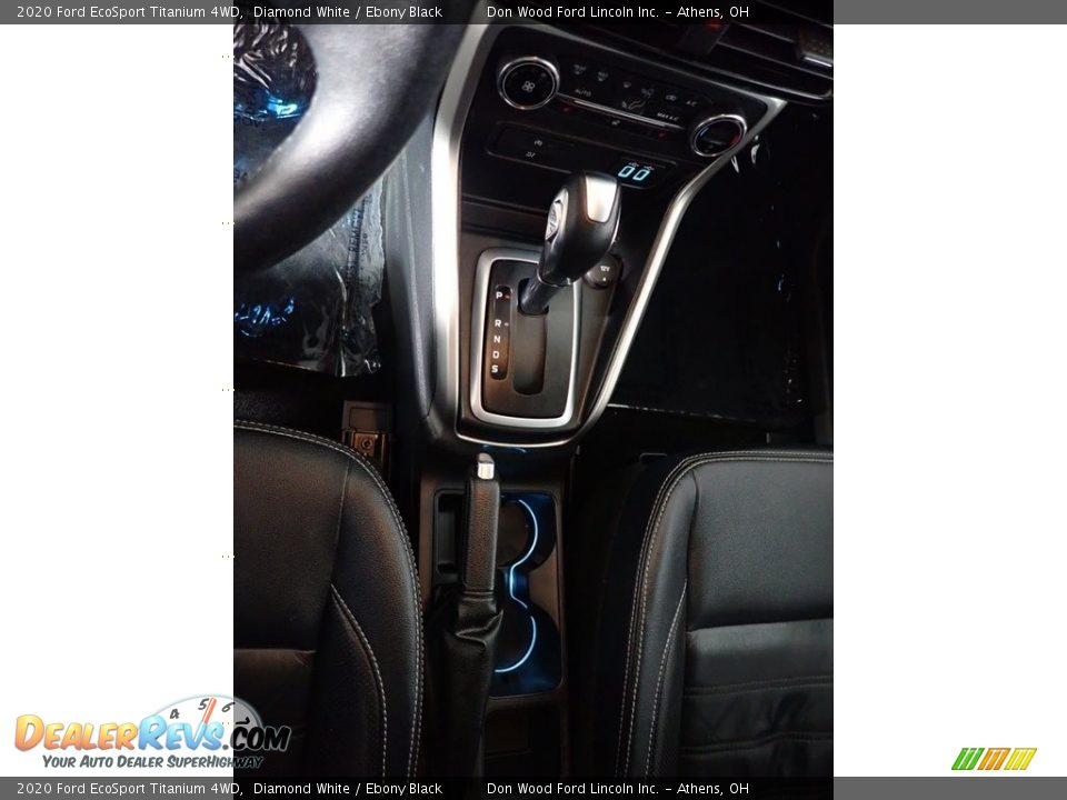 2020 Ford EcoSport Titanium 4WD Diamond White / Ebony Black Photo #31