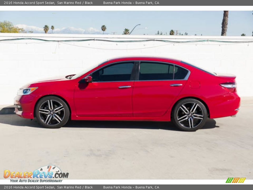 San Marino Red 2016 Honda Accord Sport Sedan Photo #8