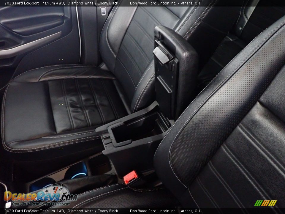 2020 Ford EcoSport Titanium 4WD Diamond White / Ebony Black Photo #32