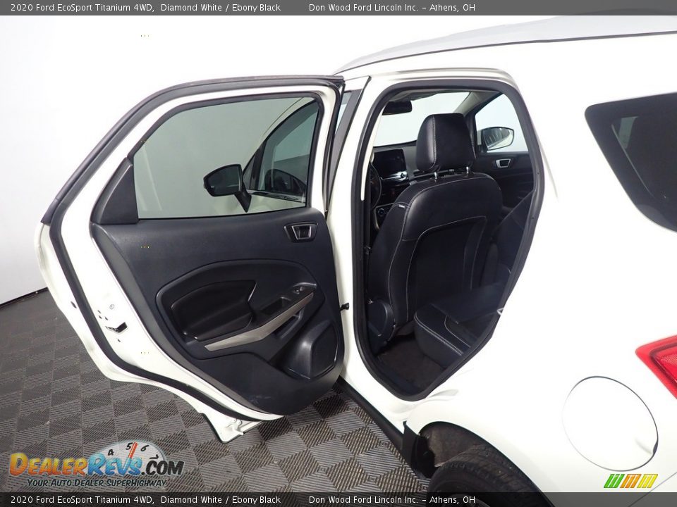 2020 Ford EcoSport Titanium 4WD Diamond White / Ebony Black Photo #33