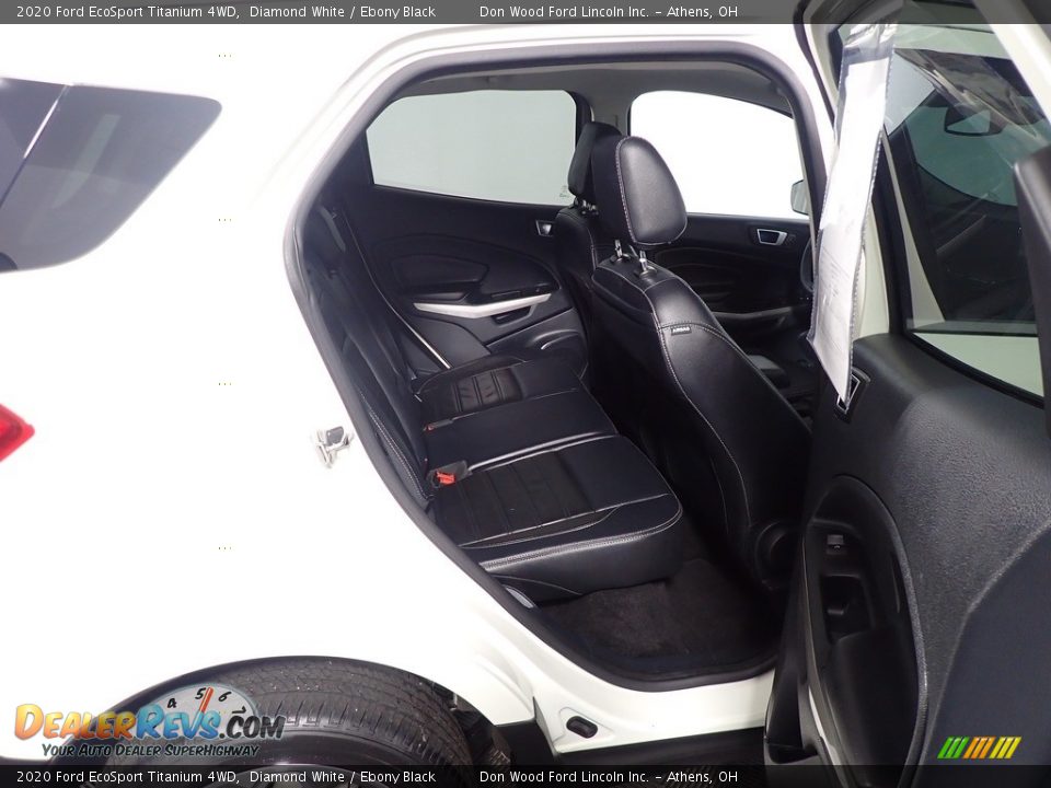 2020 Ford EcoSport Titanium 4WD Diamond White / Ebony Black Photo #36