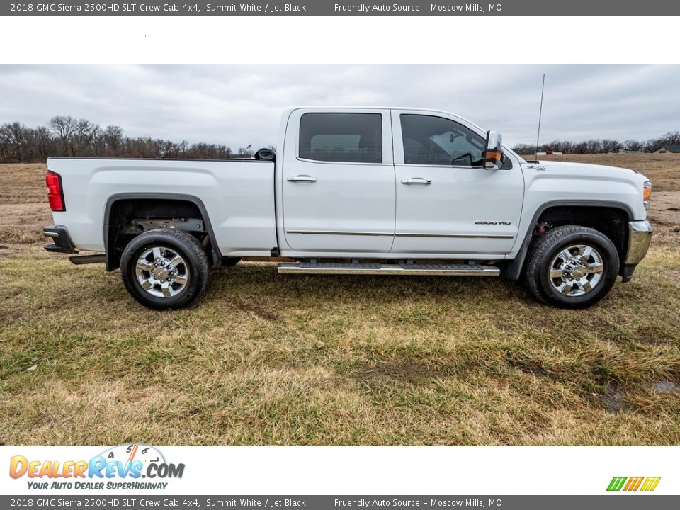 Summit White 2018 GMC Sierra 2500HD SLT Crew Cab 4x4 Photo #2