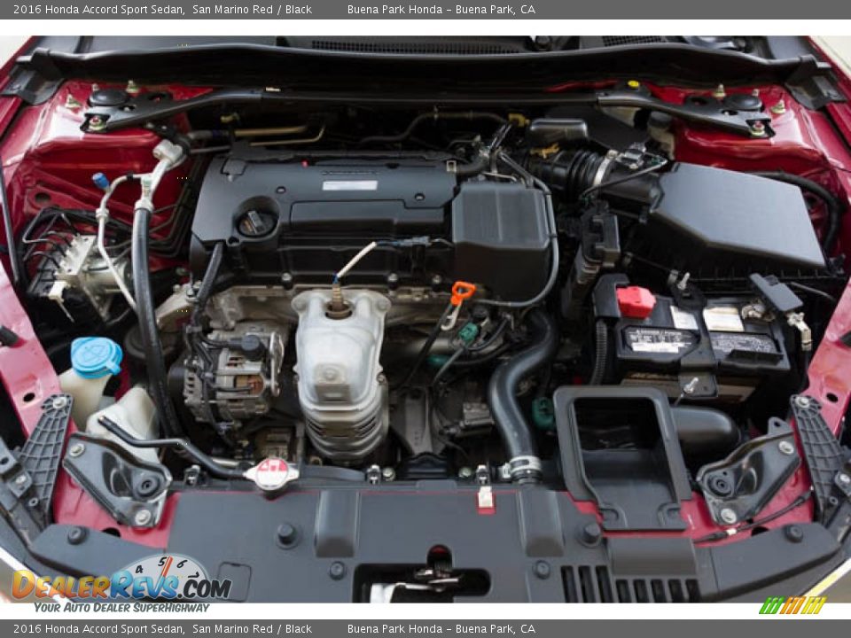 2016 Honda Accord Sport Sedan 2.4 Liter DI DOHC 16-Valve i-VTEC 4 Cylinder Engine Photo #30