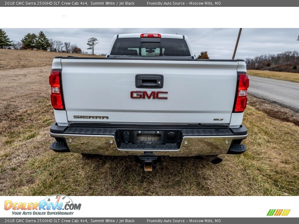 2018 GMC Sierra 2500HD SLT Crew Cab 4x4 Summit White / Jet Black Photo #4