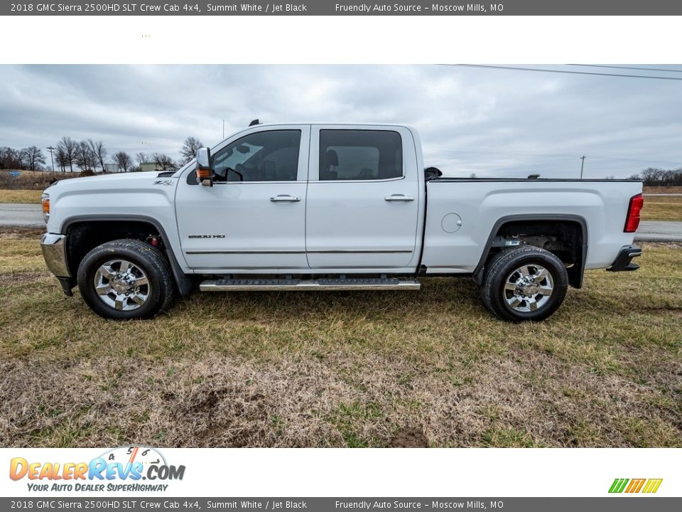 Summit White 2018 GMC Sierra 2500HD SLT Crew Cab 4x4 Photo #6