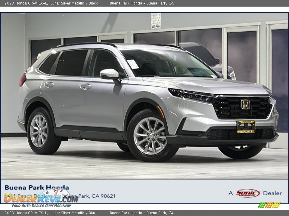 2023 Honda CR-V EX-L Lunar Silver Metallic / Black Photo #1