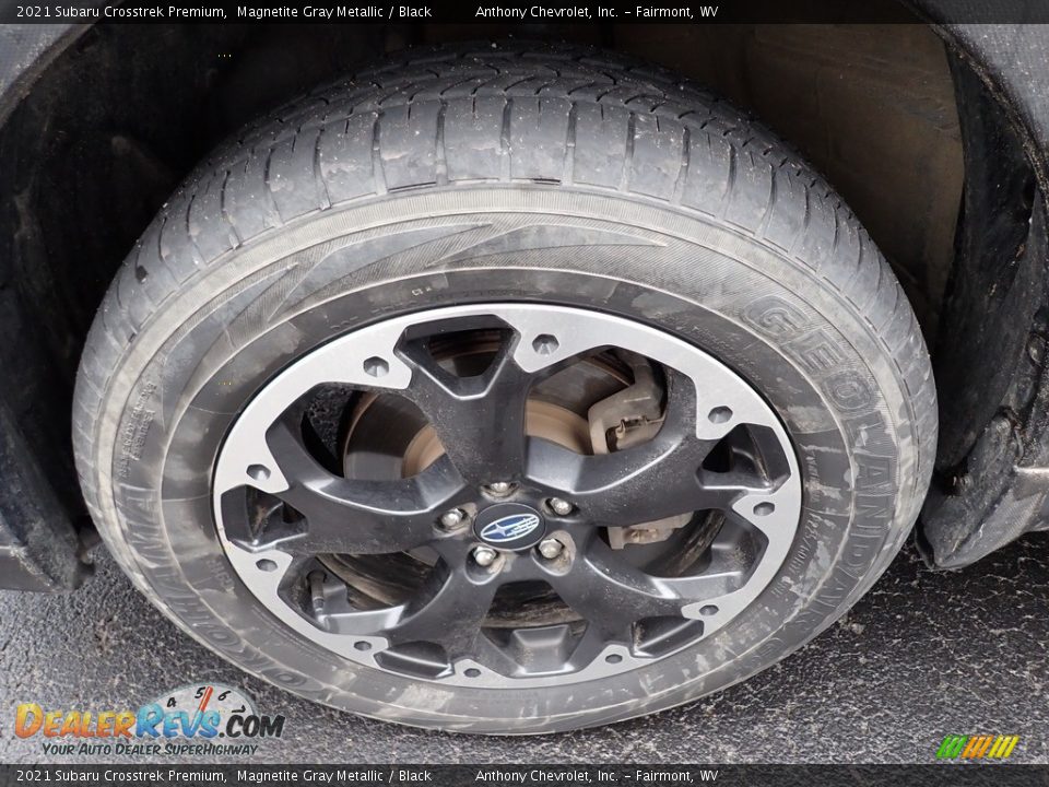 2021 Subaru Crosstrek Premium Magnetite Gray Metallic / Black Photo #5