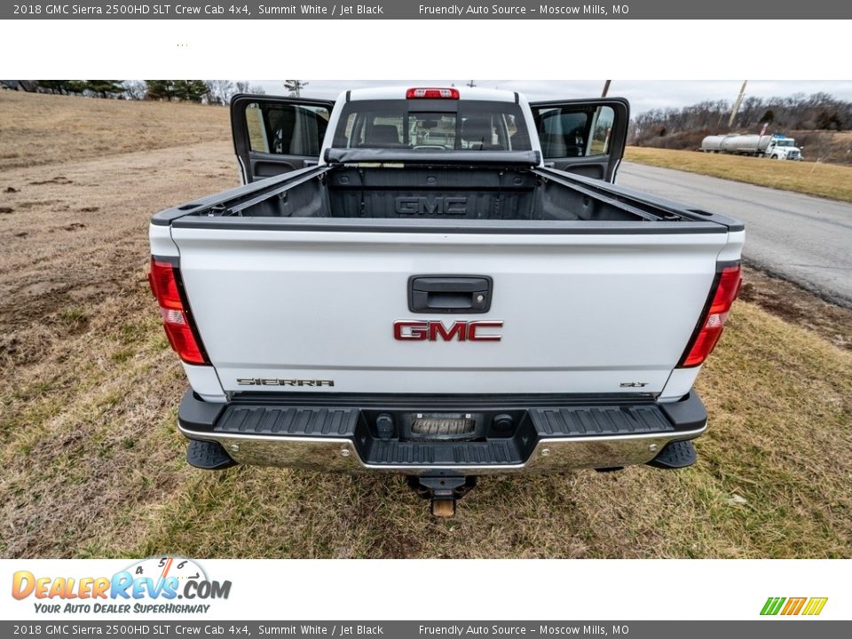 2018 GMC Sierra 2500HD SLT Crew Cab 4x4 Summit White / Jet Black Photo #20