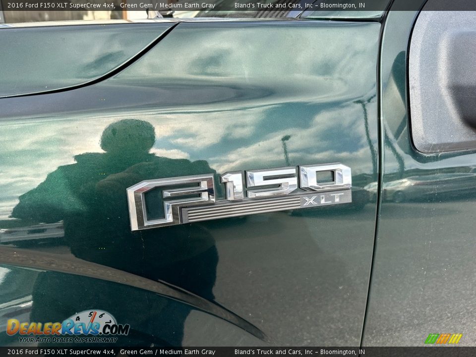 2016 Ford F150 XLT SuperCrew 4x4 Green Gem / Medium Earth Gray Photo #2