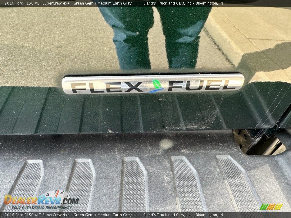 2016 Ford F150 XLT SuperCrew 4x4 Green Gem / Medium Earth Gray Photo #12