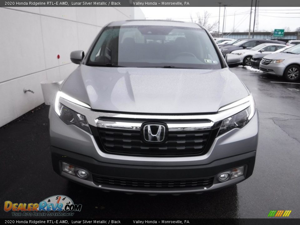 2020 Honda Ridgeline RTL-E AWD Lunar Silver Metallic / Black Photo #5