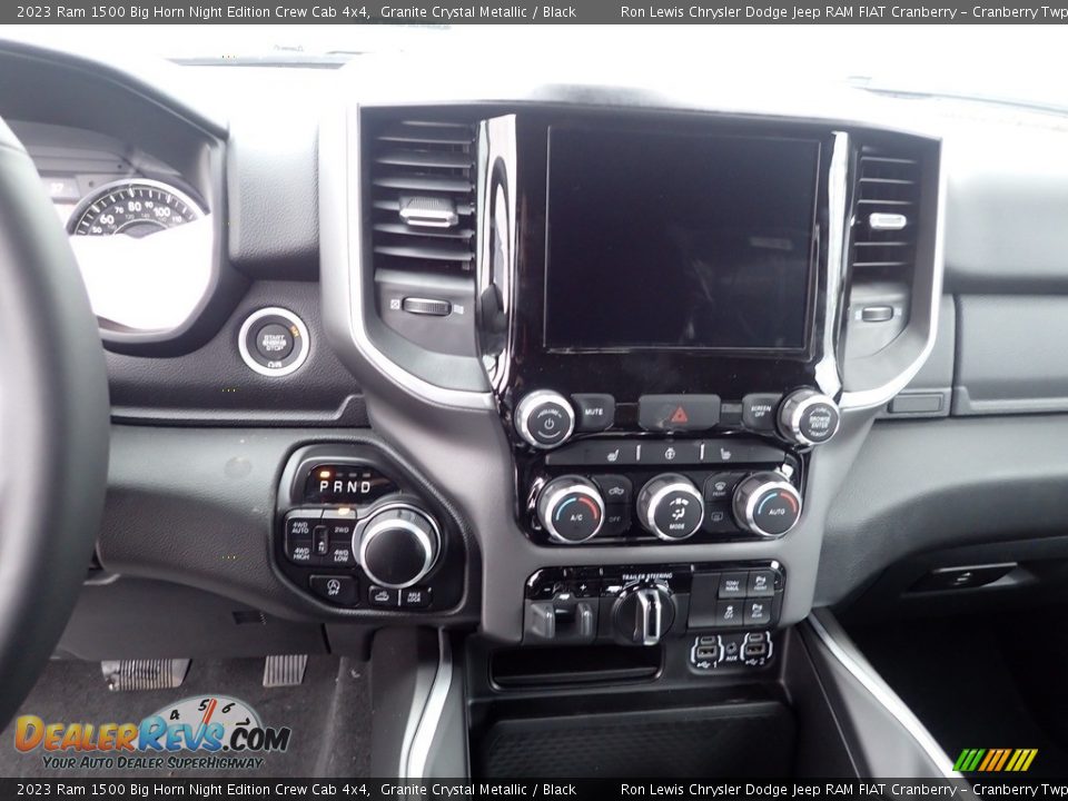 Controls of 2023 Ram 1500 Big Horn Night Edition Crew Cab 4x4 Photo #13