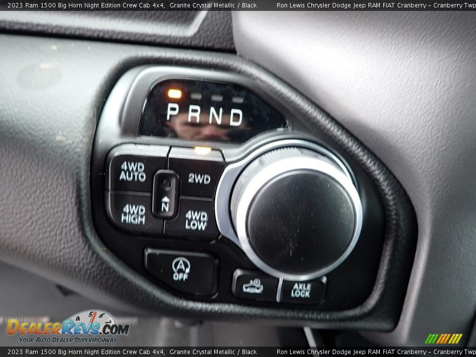 2023 Ram 1500 Big Horn Night Edition Crew Cab 4x4 Shifter Photo #15