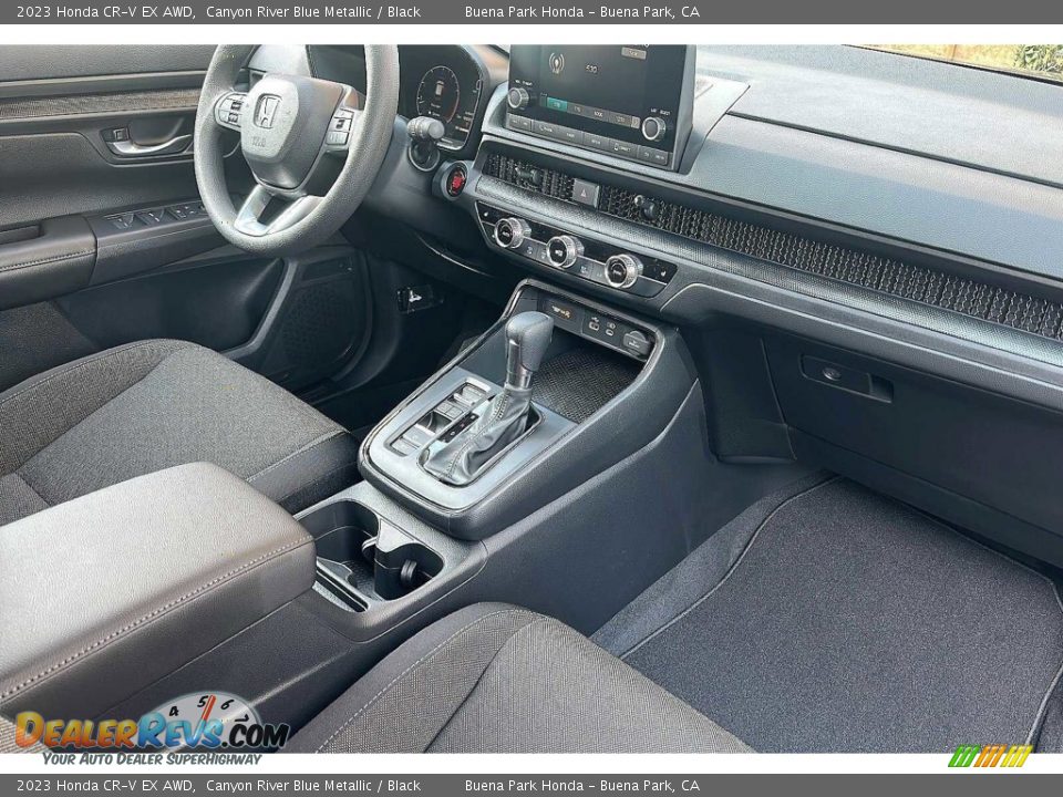 2023 Honda CR-V EX AWD Canyon River Blue Metallic / Black Photo #16