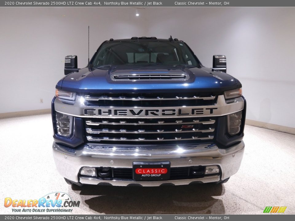 2020 Chevrolet Silverado 2500HD LTZ Crew Cab 4x4 Northsky Blue Metallic / Jet Black Photo #2