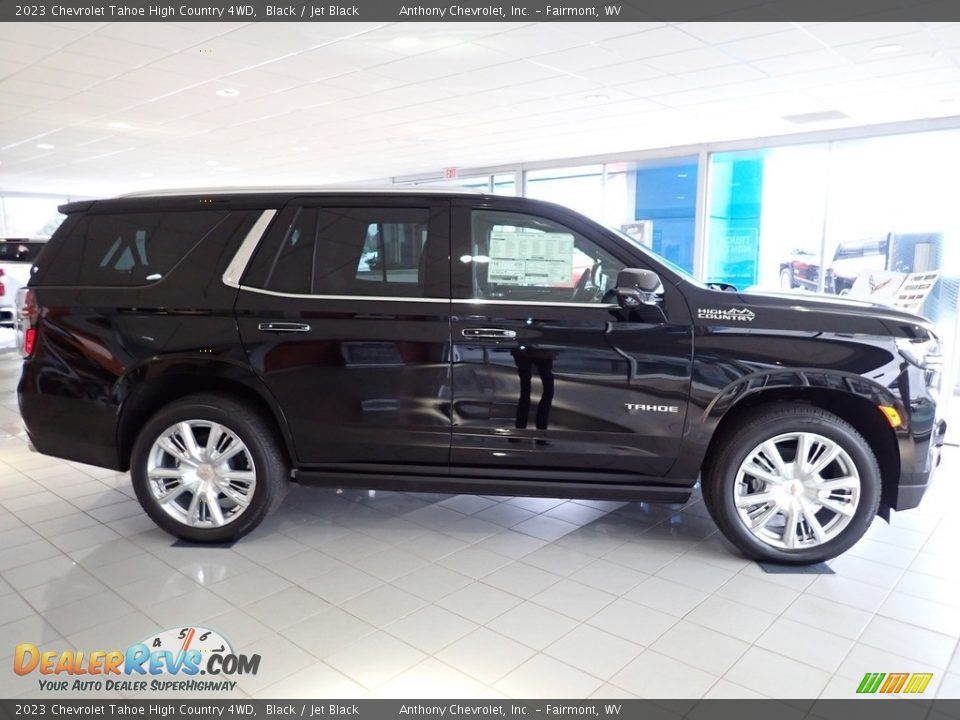 Black 2023 Chevrolet Tahoe High Country 4WD Photo #2