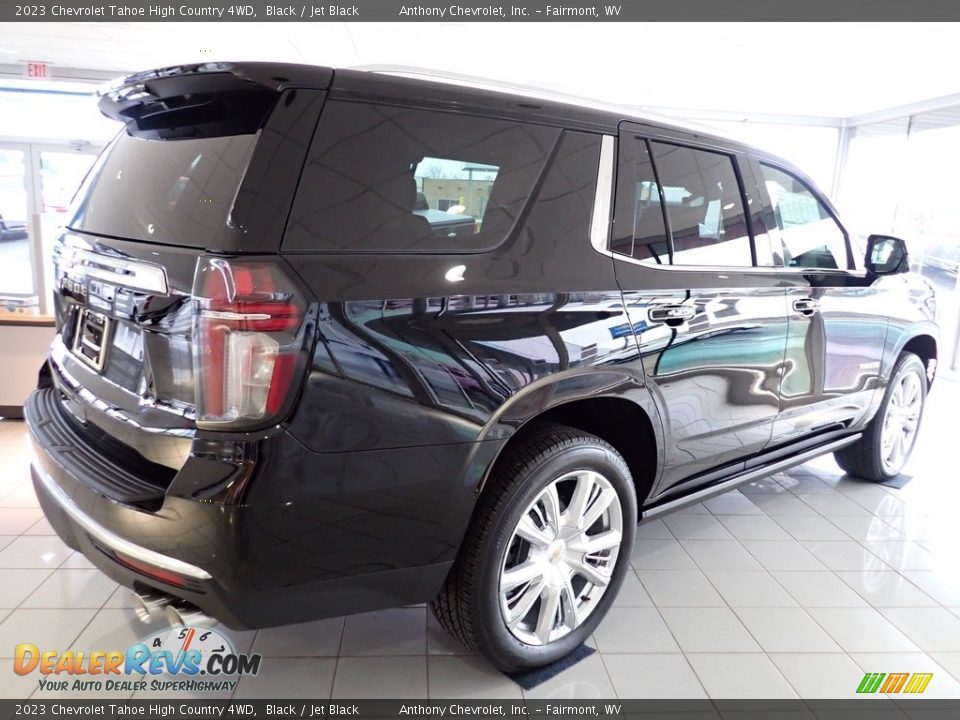 2023 Chevrolet Tahoe High Country 4WD Black / Jet Black Photo #3